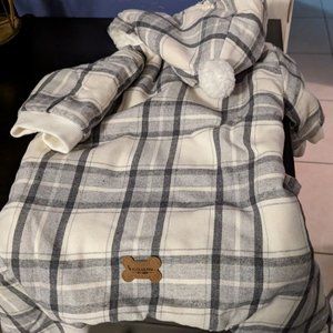 New Koolaburra by UGG Alfie Pet Pajama Jacket/Coat for Dogs, Med